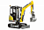 Миниэкскаватор ET24 Wacker Neuson (с ковшами 250, 550, нулевой вынос, наклон платформы 15 градусов, быстросъем)